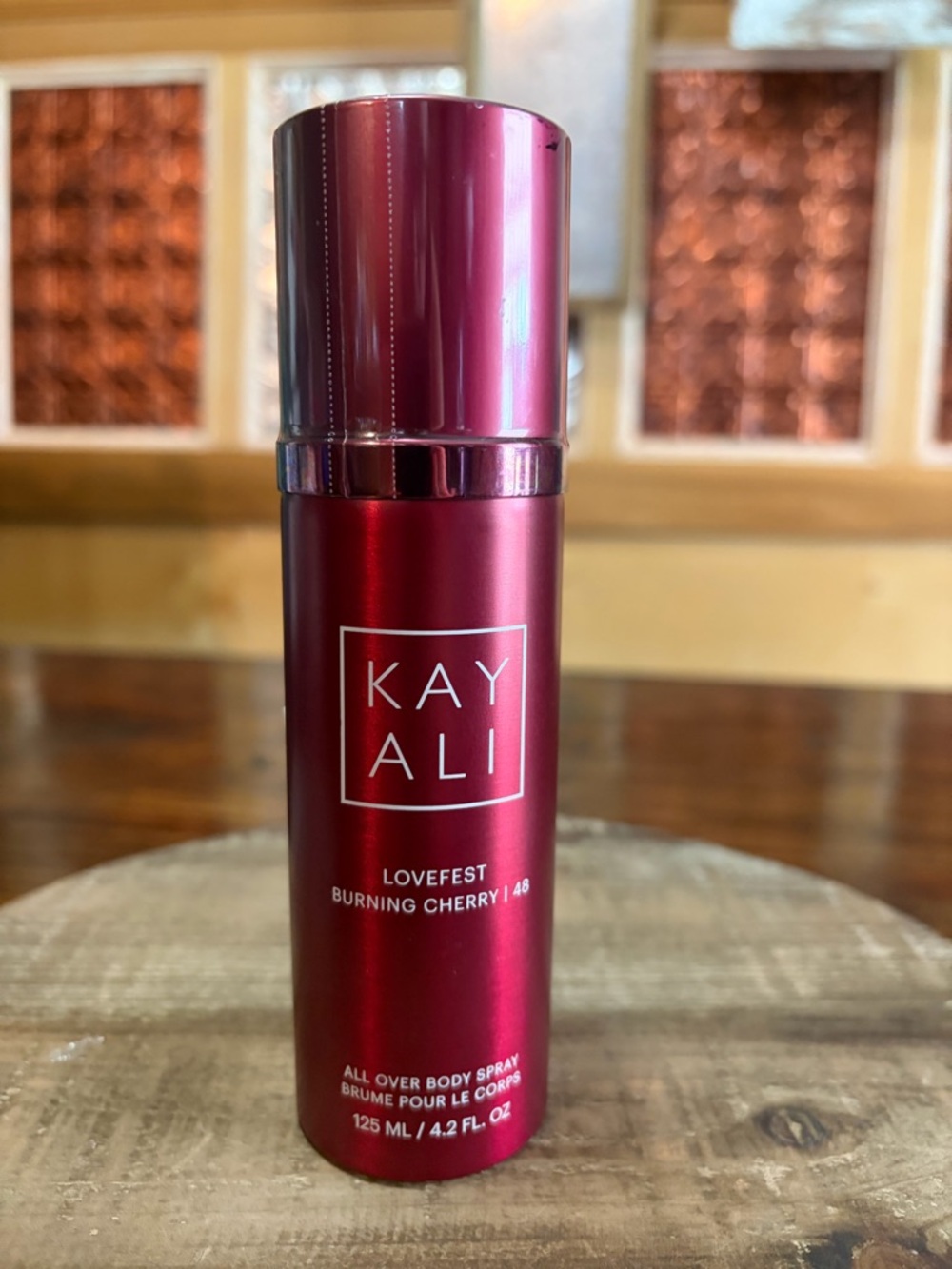 KAYALI Lovefest Burning Cherry Body Spray - limited edition … Full Size 4.2 oz